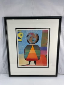 Abstract Geometric Artwork – Signed Max Papart (1911–1994) 129/195