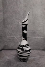 Vintage Murano Style Art Glass Vase