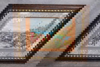 "El Granizadero" by Haydee Scull (Cuban, 1931-2007) 3d art