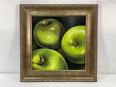Realist Still Life – Green Apples