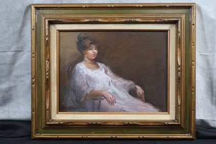 "Girl in a White Dress" by Anita Bastowe