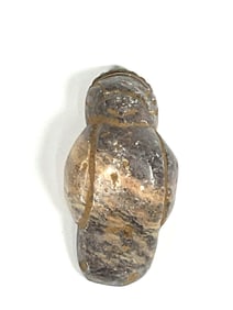 Small Pre-Columbian  Stone Carving – Abstract Figure or Zoomorphic Form