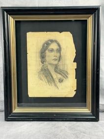 Ramon Casas (Spanish,1866-1932) Pencil