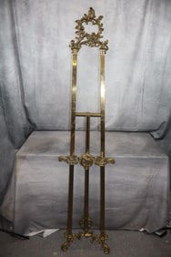 Ornate Vintage Brass Easel