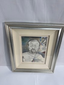 Mihail Chemiakin (Russian, b. 1943)  Mixed Media