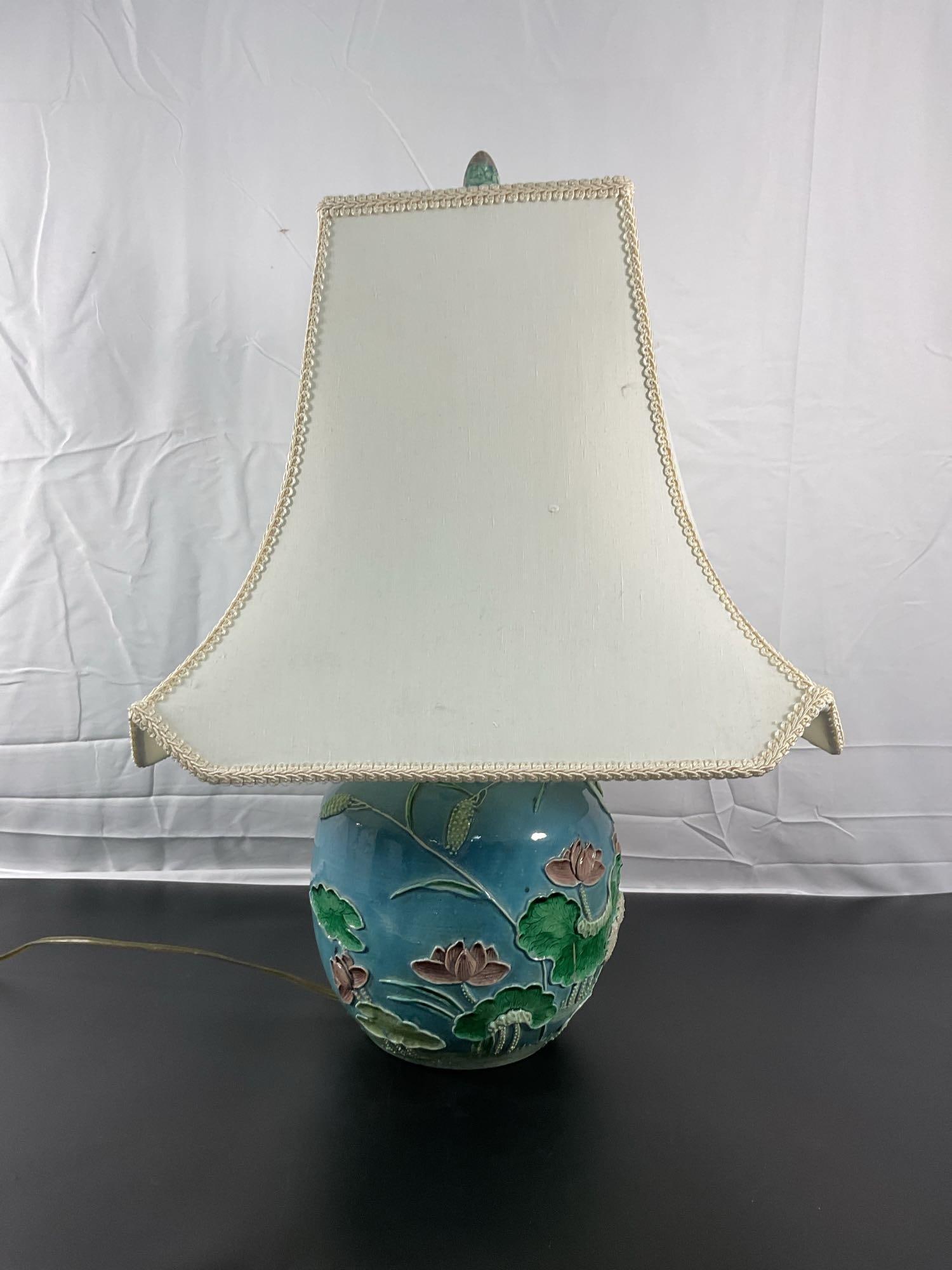 Chinese 19thC Ginger Jar / Lamp Base by Wang Bing Rong (1 of 5)