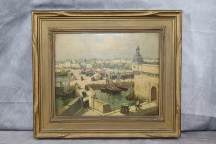 " Le Marché " by Henri Alphonse Barnoin