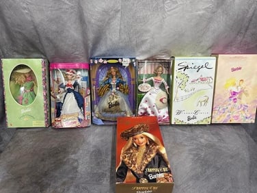 7 Limited _ Collectors _ Special Edition Barbies. Never opened
