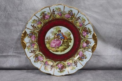 Waldershof German Porcelain plate