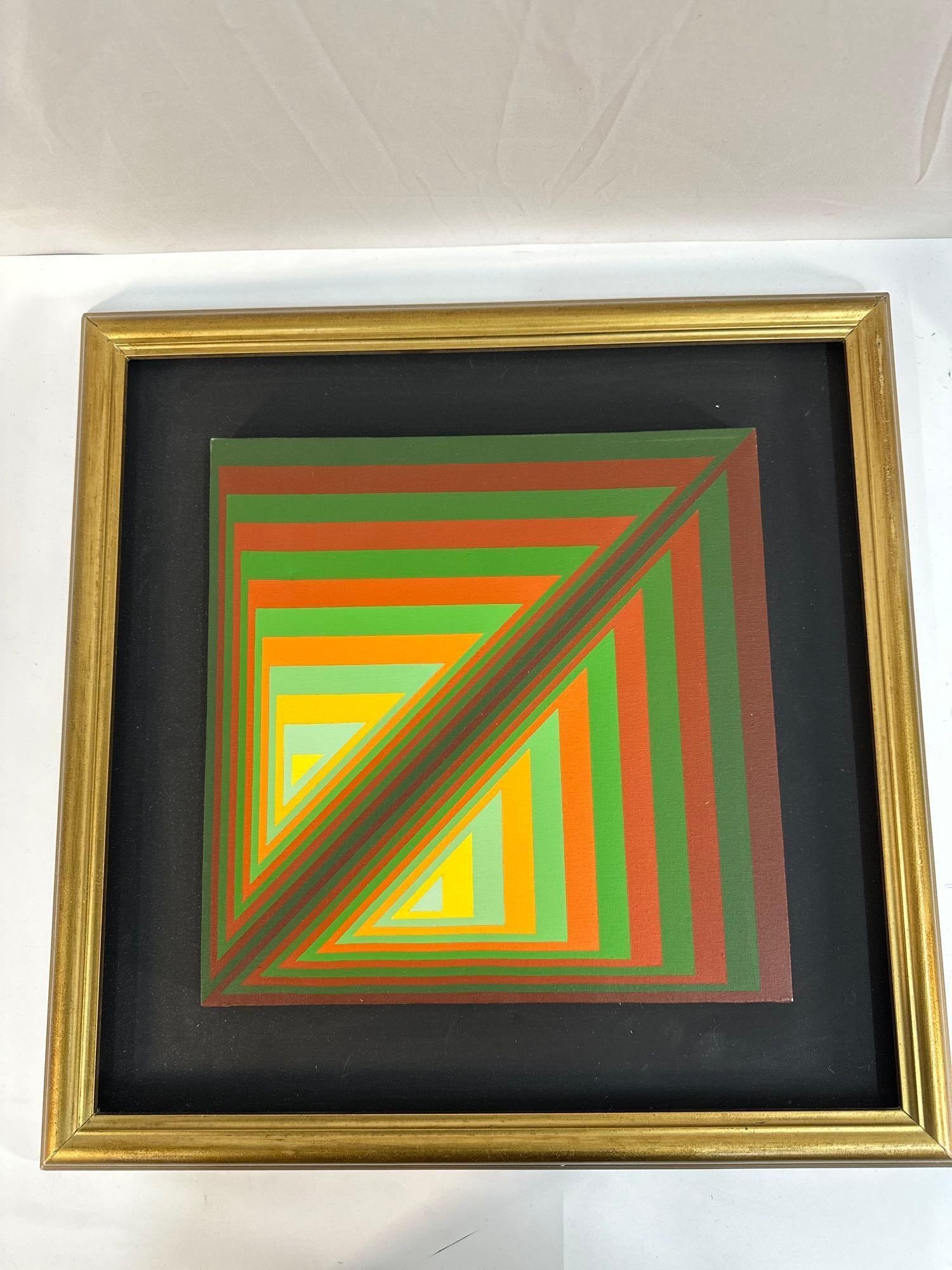 Enrique Careaga (Paraguay, b.1944-2004) Acrylic on Canvas (1 of 8)