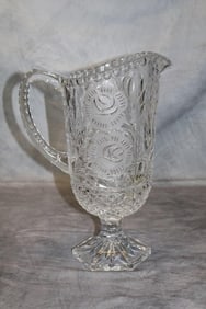 German Made Bleikristall Crystal Pitcher