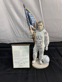 Rare Lladro "The Apollo Landing" Limited Edition Porcelain Figurine – No. 06184
