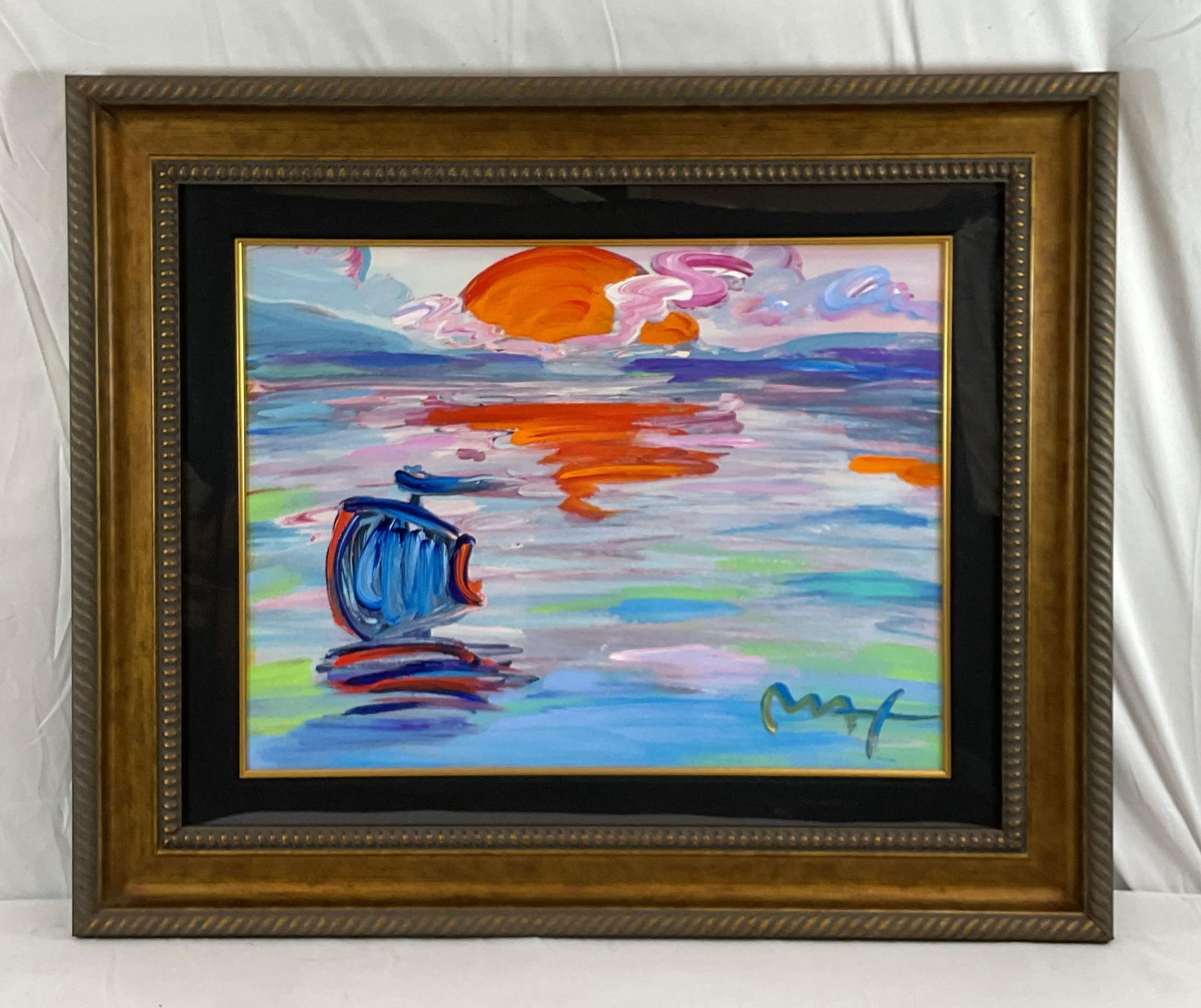 Peter Max(German/American, B.1937) Mixed Media America 500 series (1 of 3)