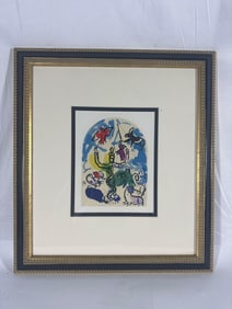 "Dans l'Israël" by  Marc Chagall lithograph
