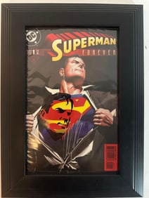 "Superman Forever #1" Limited Edition comic book Signed by Alex Ross