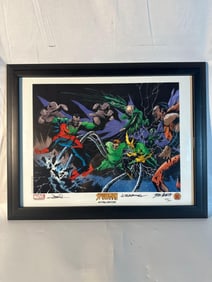 "Spider-Man vs. Sinister Six" Signed Lithograph