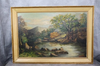 "Mountain Life" artist unknown