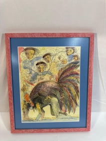 "Rooster and Spirits" by Edel Bordon(Cuban)