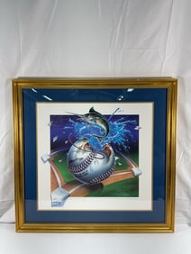 1993 Florida Marlins Inaugural Game - Signed Denis Pereira