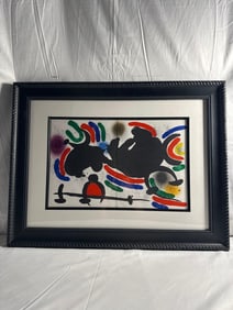 Original Lithograph VI by Joan Miro(Spain, 1893-1983) Lithograph