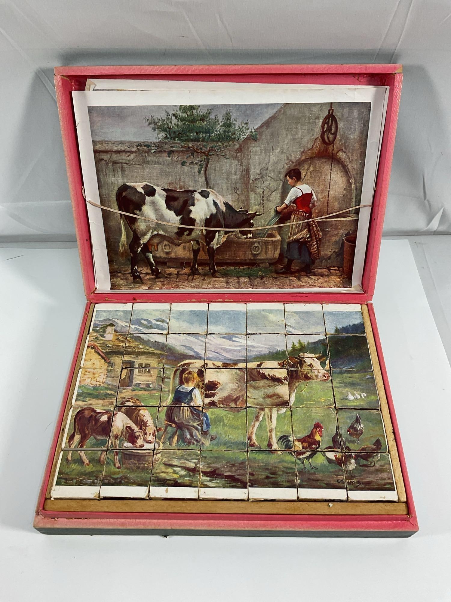 Cow block puzzle - Box 15 (1 of 3)