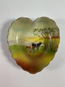 Piece Royal Bayreuth cow heart-shaped Dish – Box 15