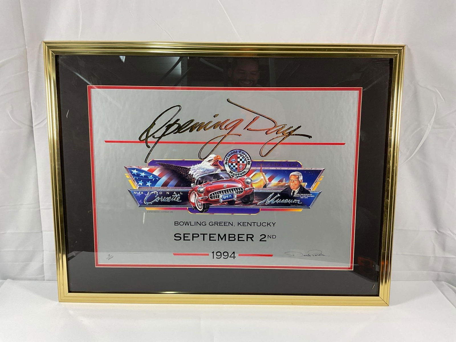 "Opening Day" of the National Corvette Museum in Bowling Green, Denis Pereira L.E. 19/1000 (1 of 4)