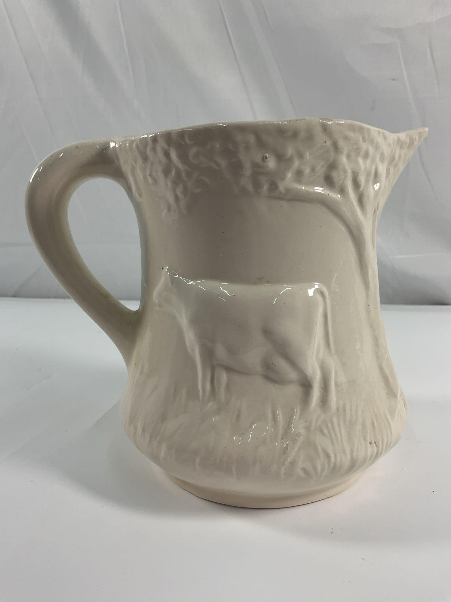White Cow Milk Pitcher - Box 20 (1 of 3)