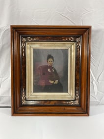 Antique Framed Portrait of a Woman