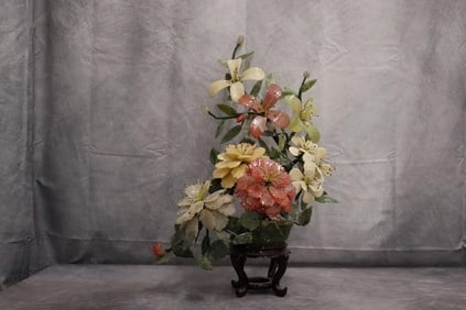 Chinese Peking glass tree