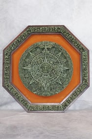 Vintage Zarebski Mexican Sun Calendar