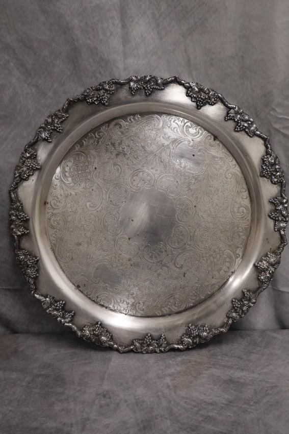 Crescent Silverware Manufacturing Platter/Tray 1098 (1 of 7)