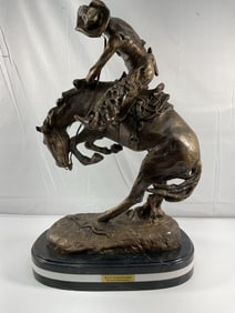 Frederick Remington Bronze - Rattle Snake