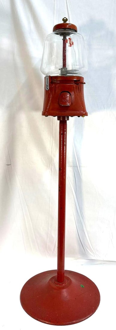 Vintage Penny Gumball Machine on  - Functional (1 of 4)