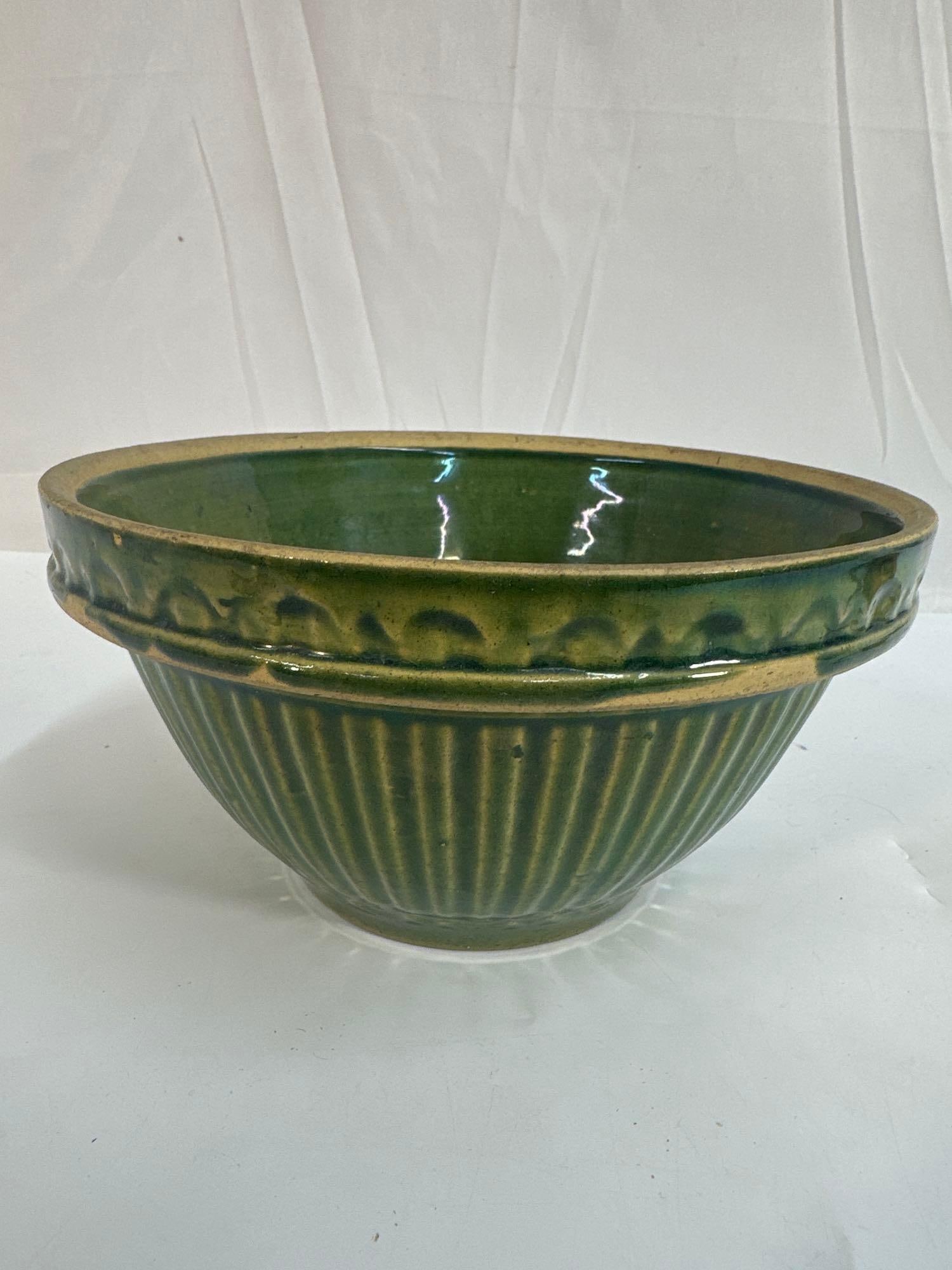 Green Glazed Bowl - Box 14 (1 of 3)