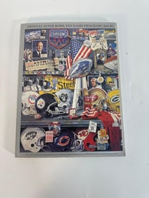 Official Super Bowl XXV Game Program (1991) - Box 17