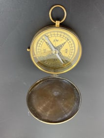 Vintage Stanley London 1915 Brass Compass
