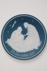 Villeroy & Boch Mettlach Weihnachten Christmas Plate - Nativity Lim. Ed. 8102 - 1977