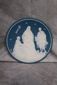 Villeroy & Boch Mettlach Weihnachten Christmas Plate - Bethlehem Lim. Ed. 1283 - 1978