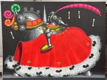 Paladin  de Corazones by Hector Manuel Chacon (Colombian)