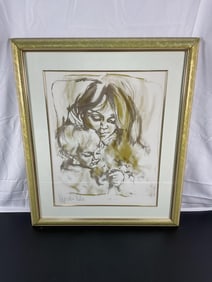 Hyacinthe Kuller Baron (American, b.1936) Lithograph