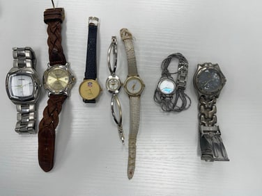 Assorted Wristwatch Collection - Gucci, Tag, Diesel, Wrangler, Xavier, Bradley, Persona