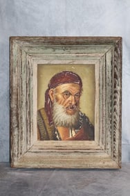 The Old Man Signed, Artist Unknown