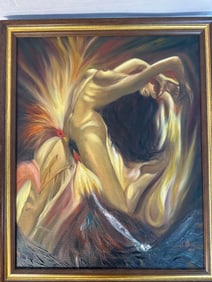 JosÃ© Antonio Oliva (Cuban, b.1965) Oil on Canvas