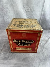 Peek, Frean & Co, Ltd, Custard cream Biscuit tin