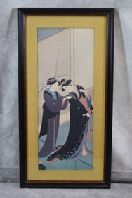 Woman & Maid Katsukawa Shunsho (1726-1793)