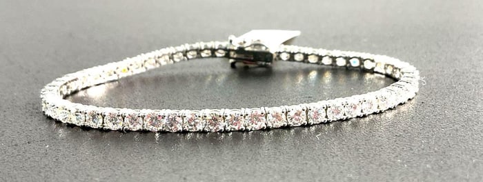 White Gold Diamond Tennis Bracelet