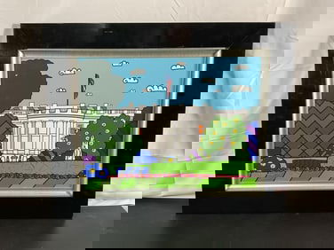 1600 Pennsylvania Avenue by Romero Britto