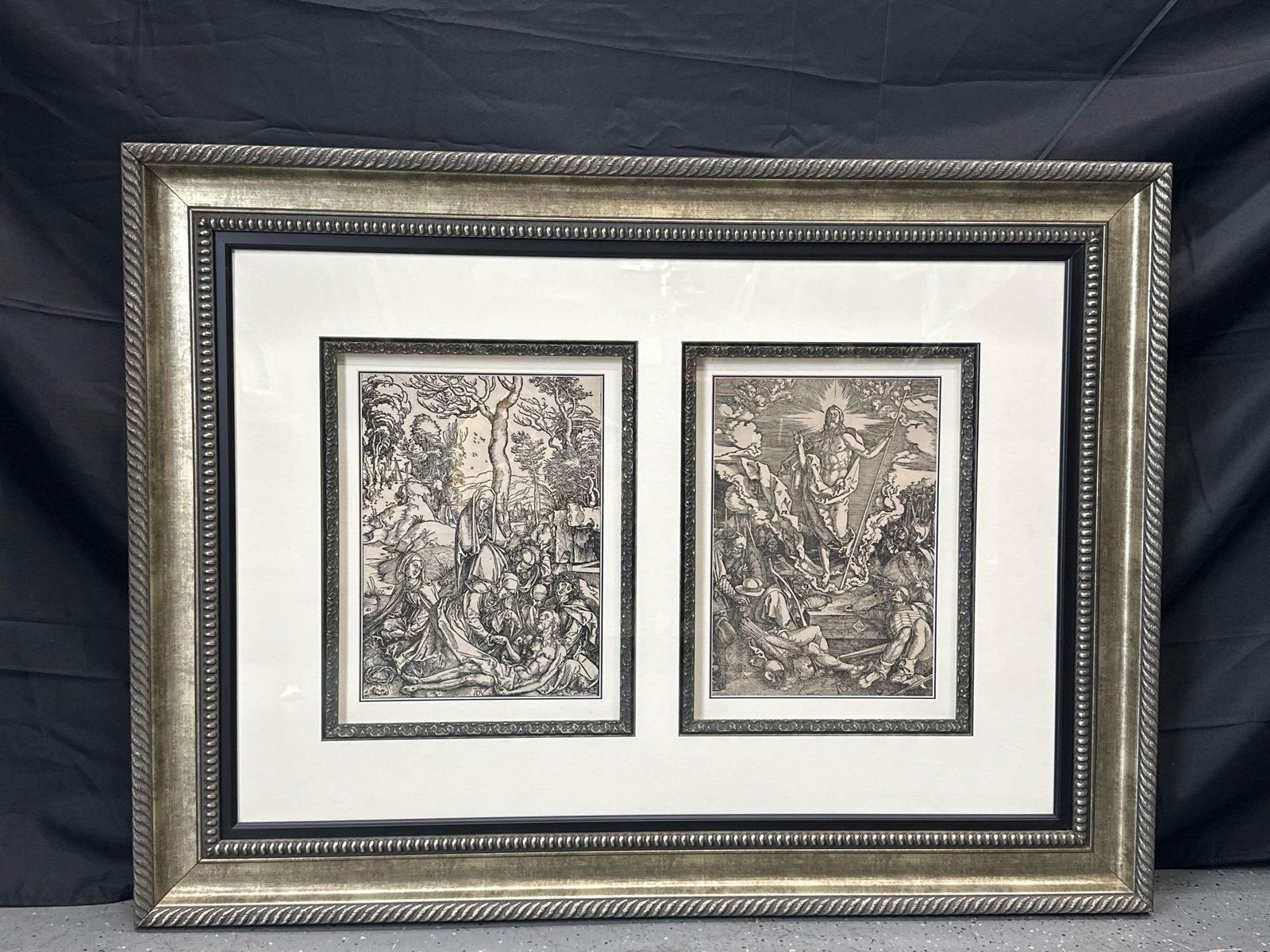 Lamentation for Christ and Resurrection by Albrecht Durer(German, 1471-1528) (1 of 15)