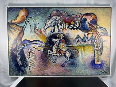 Wassily Kandinsky Reproduction Oil on Canvas